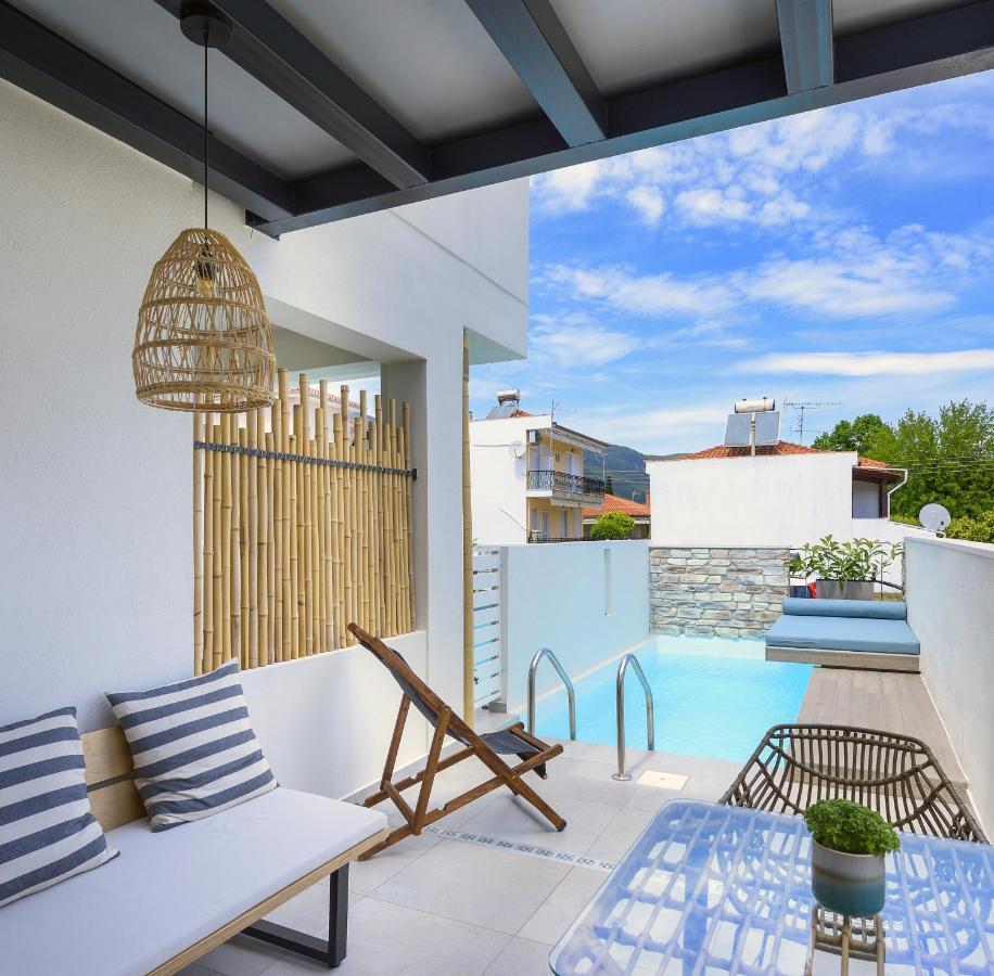 Alea Suites -Adults Only And Kids 14 Plus Asprovalta Dış mekan fotoğraf